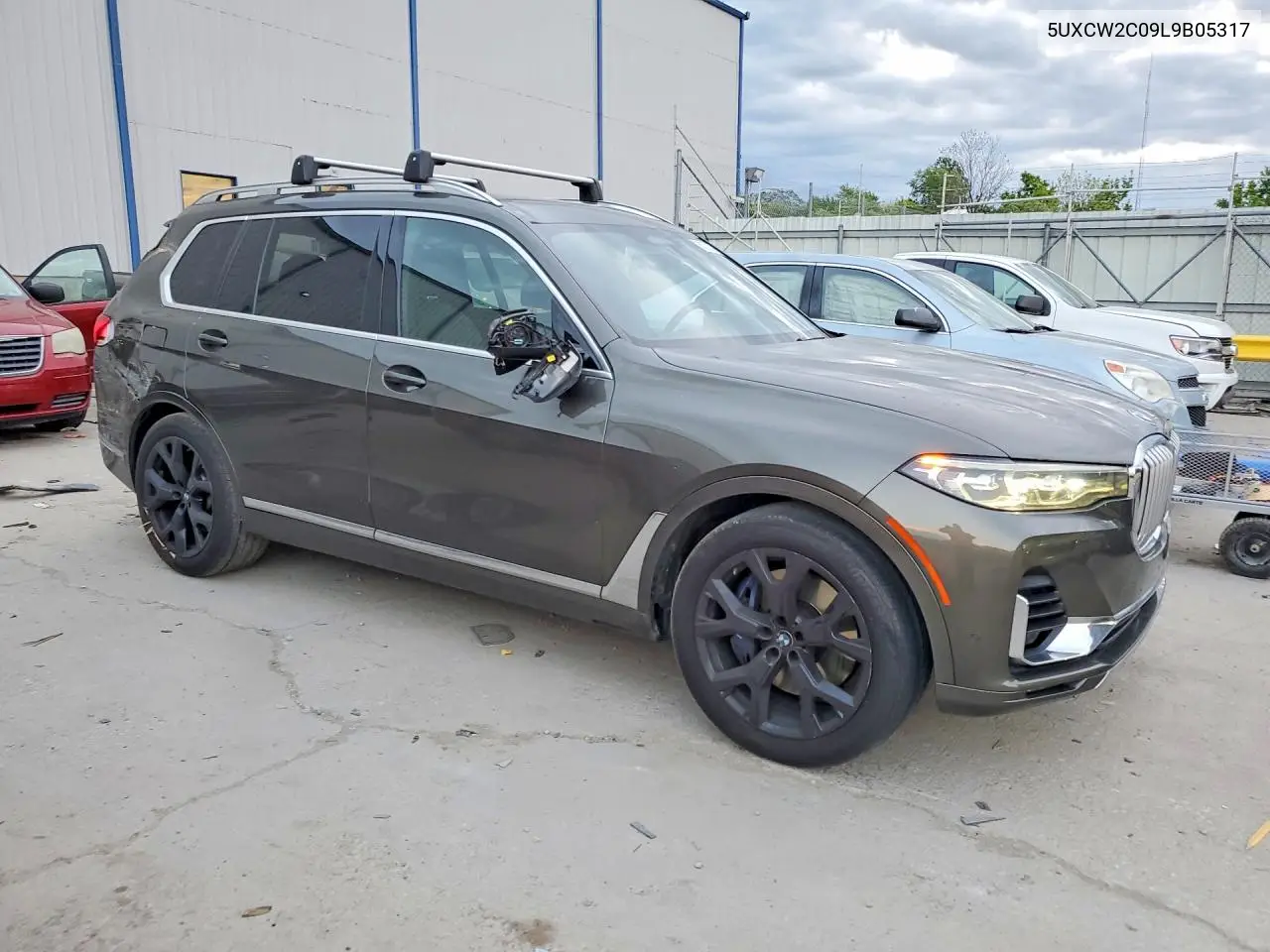 2020 BMW X7 xDrive40I VIN: 5UXCW2C09L9B05317 Lot: 50732746