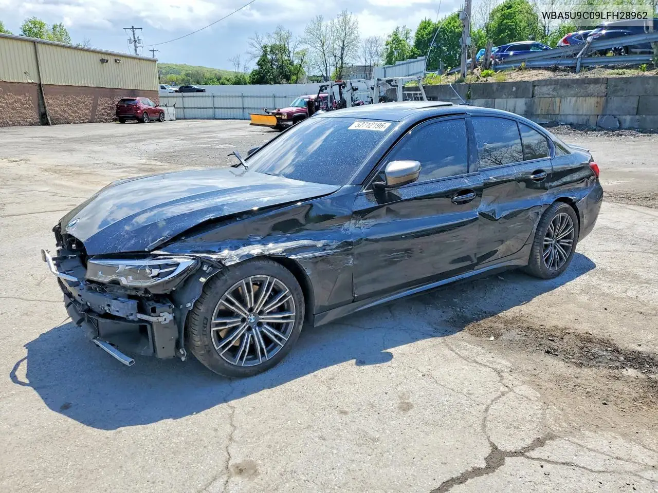 2020 BMW M340Xi VIN: WBA5U9C09LFH28962 Lot: 52712196