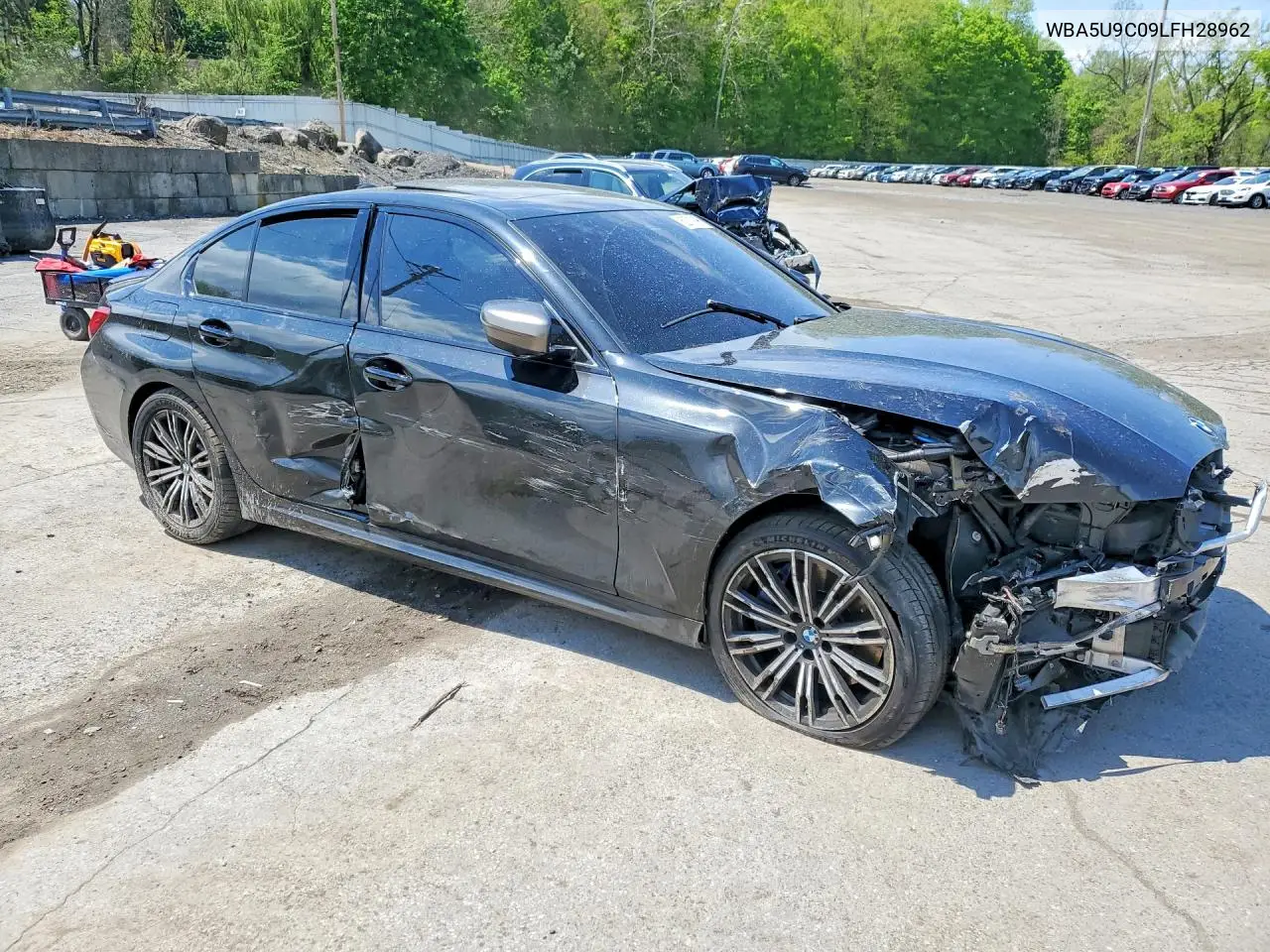 2020 BMW M340Xi VIN: WBA5U9C09LFH28962 Lot: 52712196