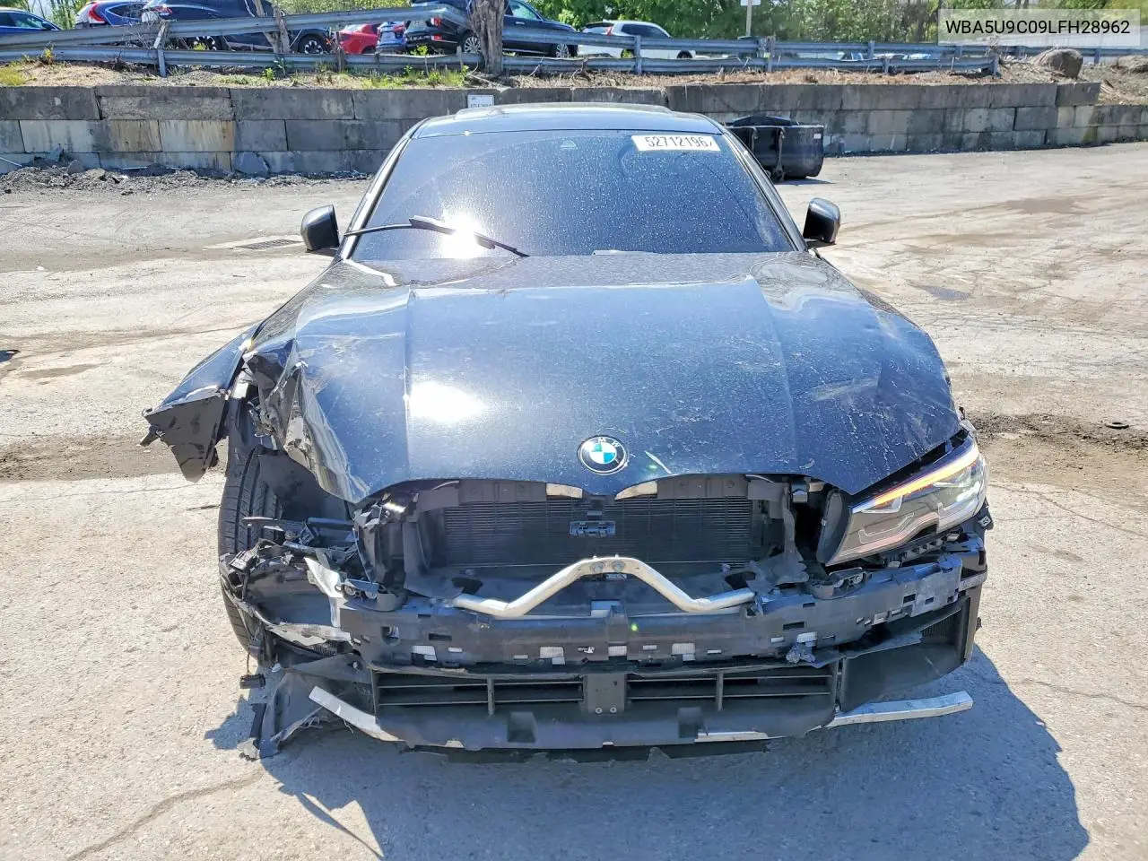 2020 BMW M340Xi VIN: WBA5U9C09LFH28962 Lot: 52712196