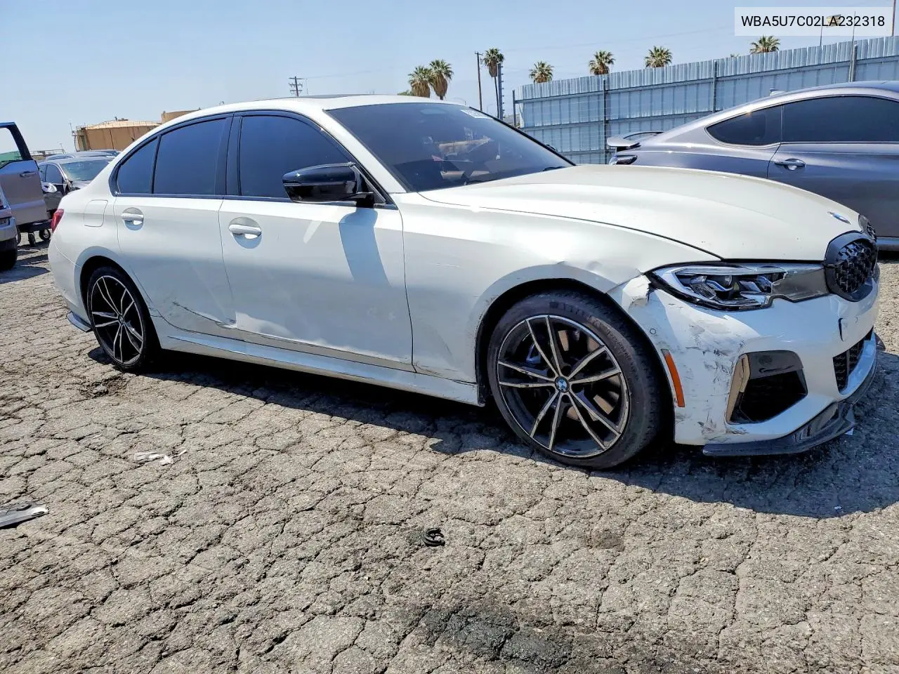 2020 BMW M340I VIN: WBA5U7C02LA232318 Lot: 53258636