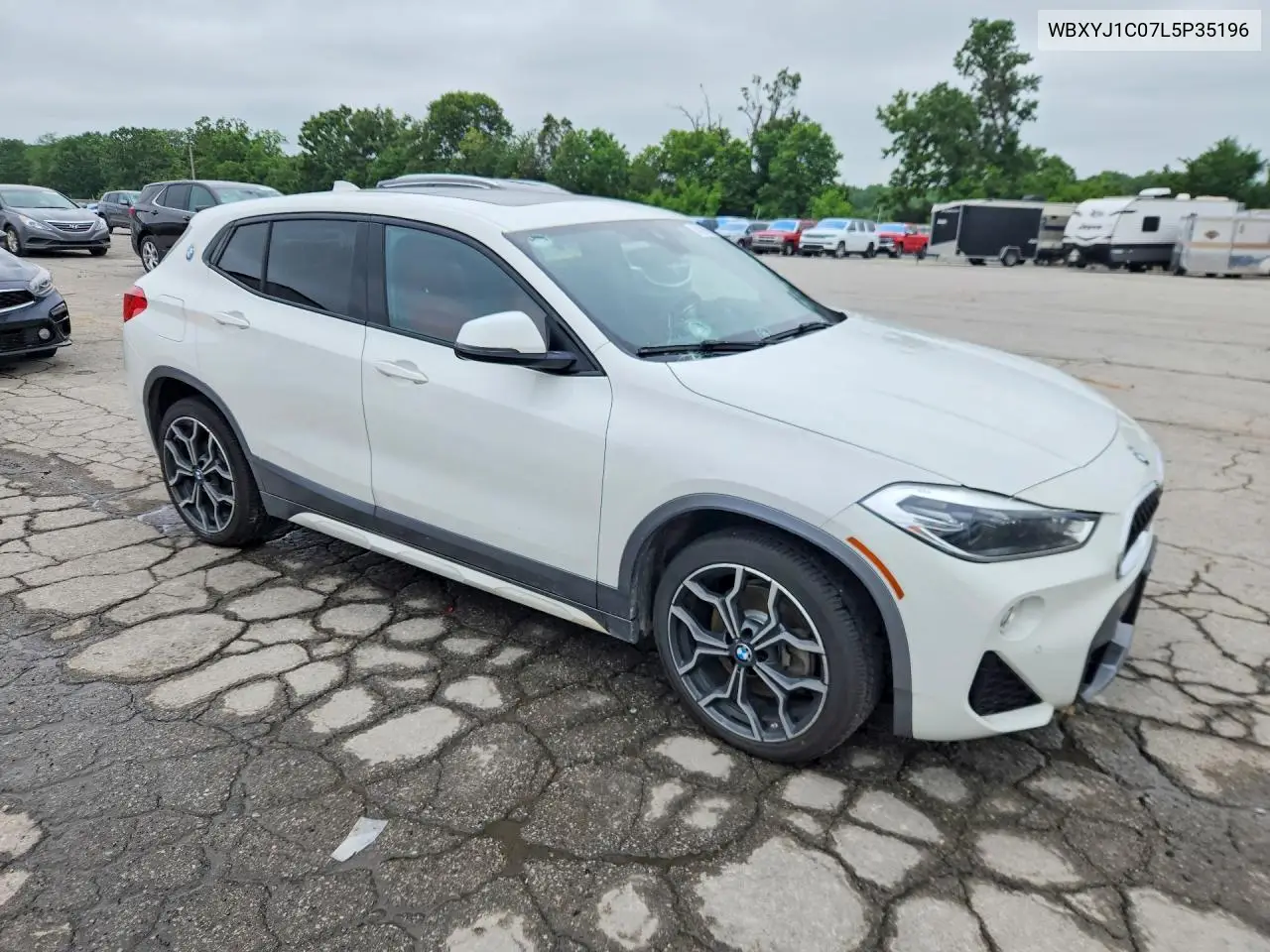 2020 BMW X2 xDrive28I VIN: WBXYJ1C07L5P35196 Lot: 54321966