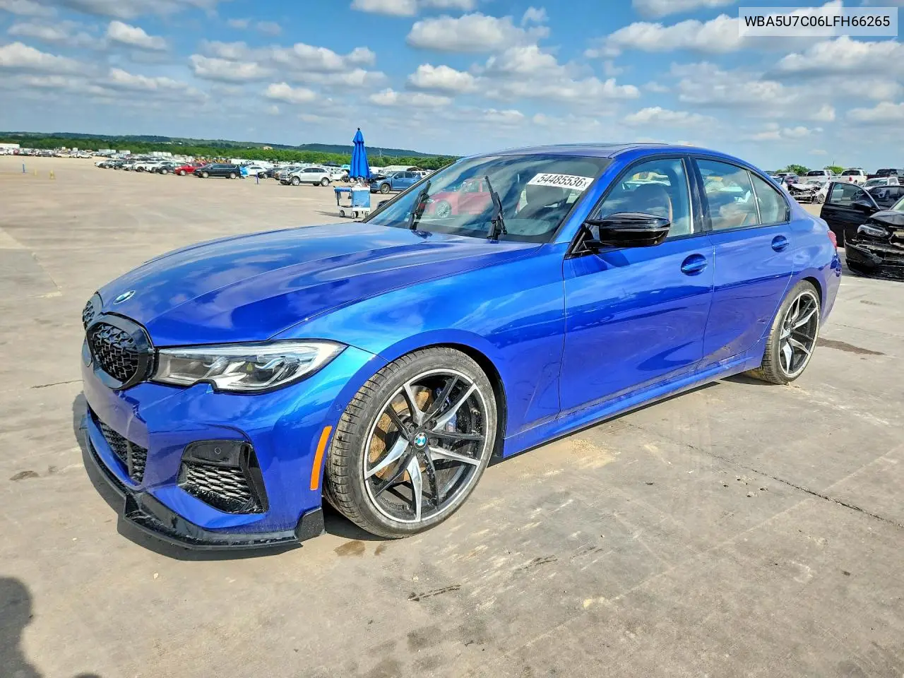 2020 BMW M340I VIN: WBA5U7C06LFH66265 Lot: 54485536