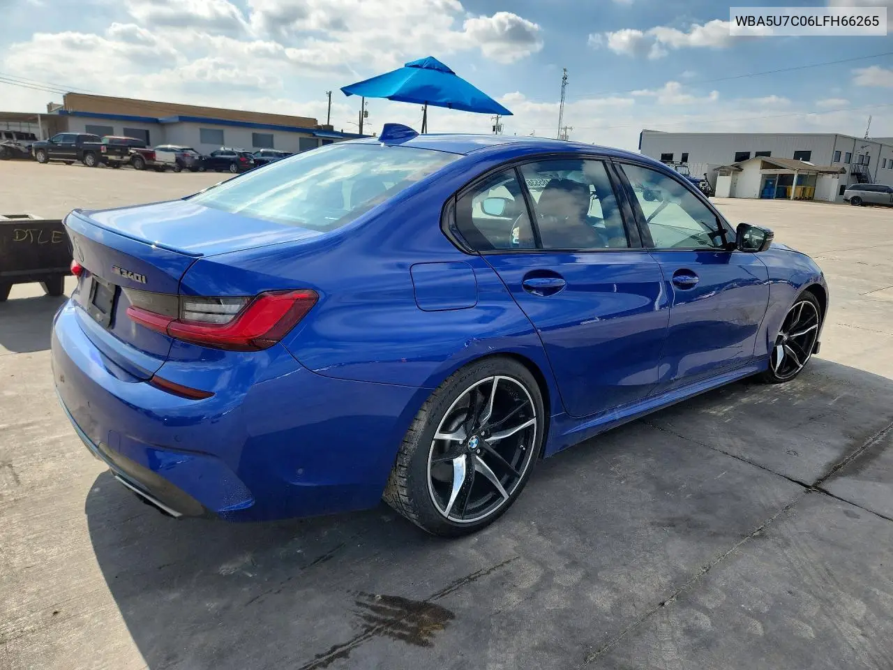 2020 BMW M340I VIN: WBA5U7C06LFH66265 Lot: 54485536