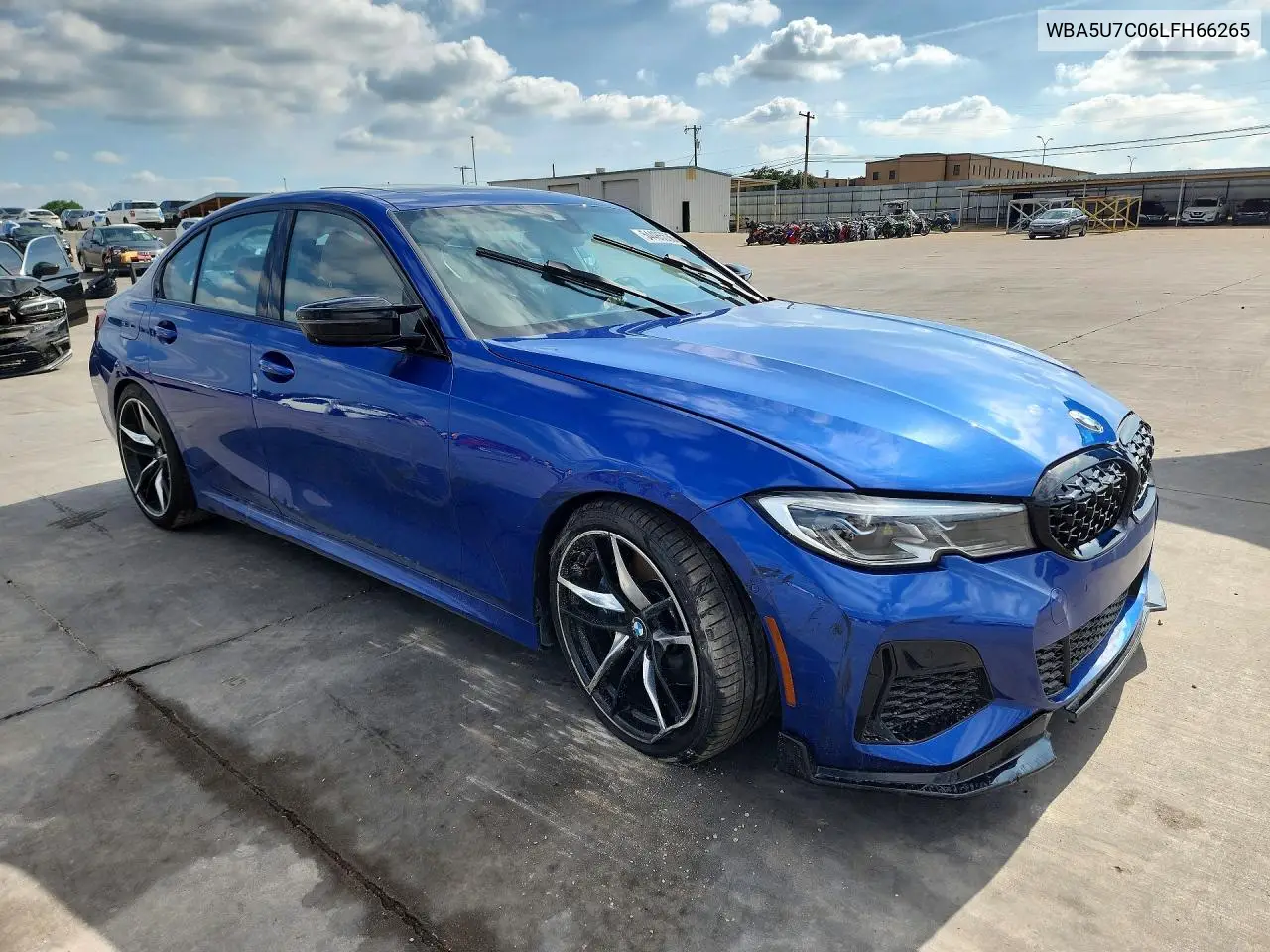 2020 BMW M340I VIN: WBA5U7C06LFH66265 Lot: 54485536