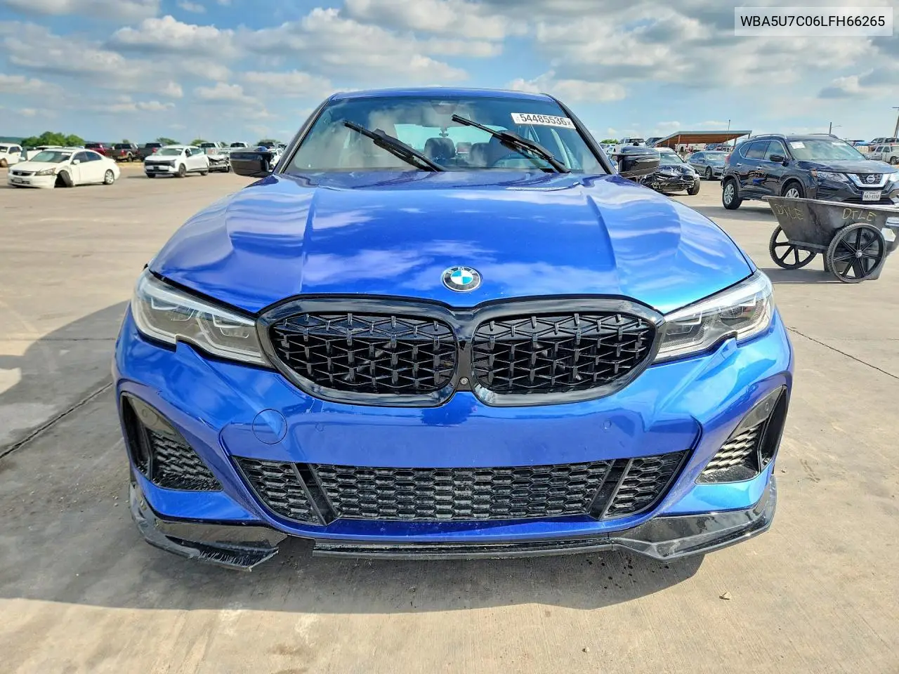 2020 BMW M340I VIN: WBA5U7C06LFH66265 Lot: 54485536