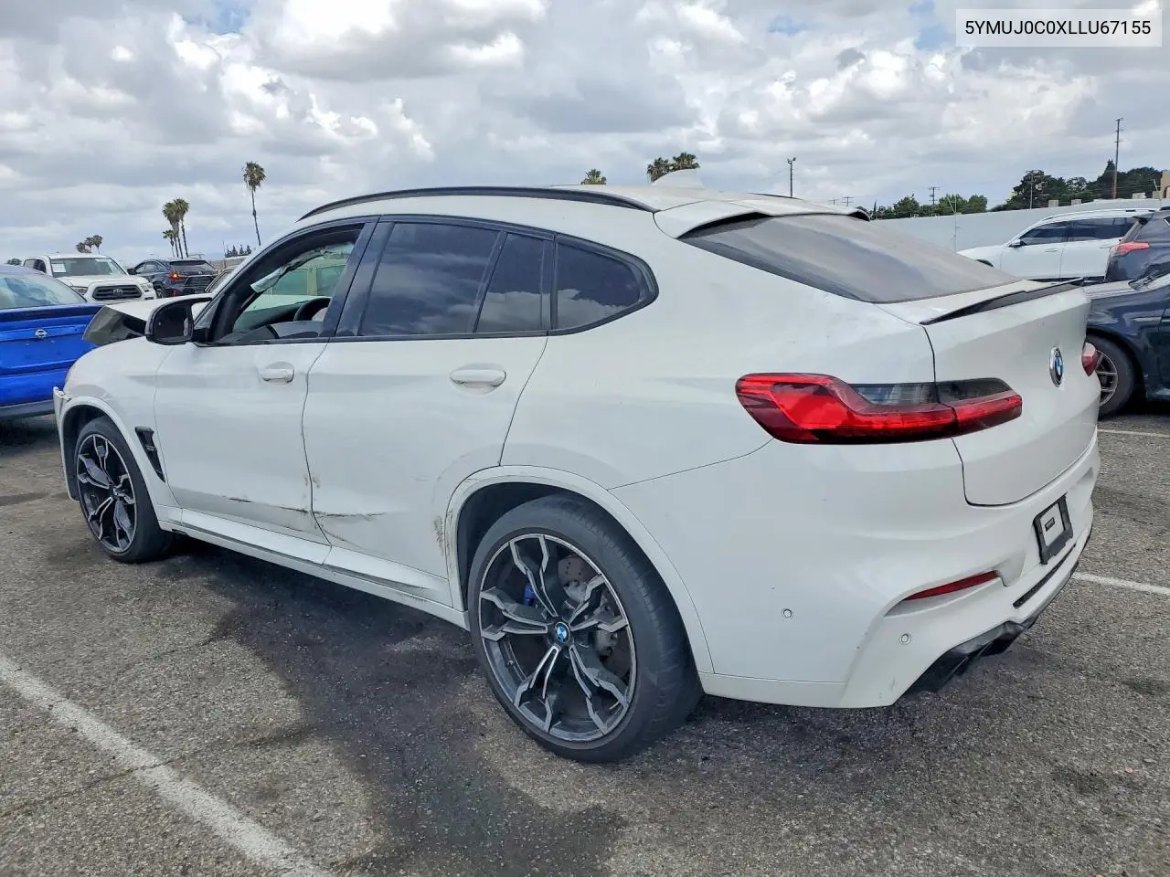 2020 BMW X4 M Competition VIN: 5YMUJ0C0XLLU67155 Lot: 54664146