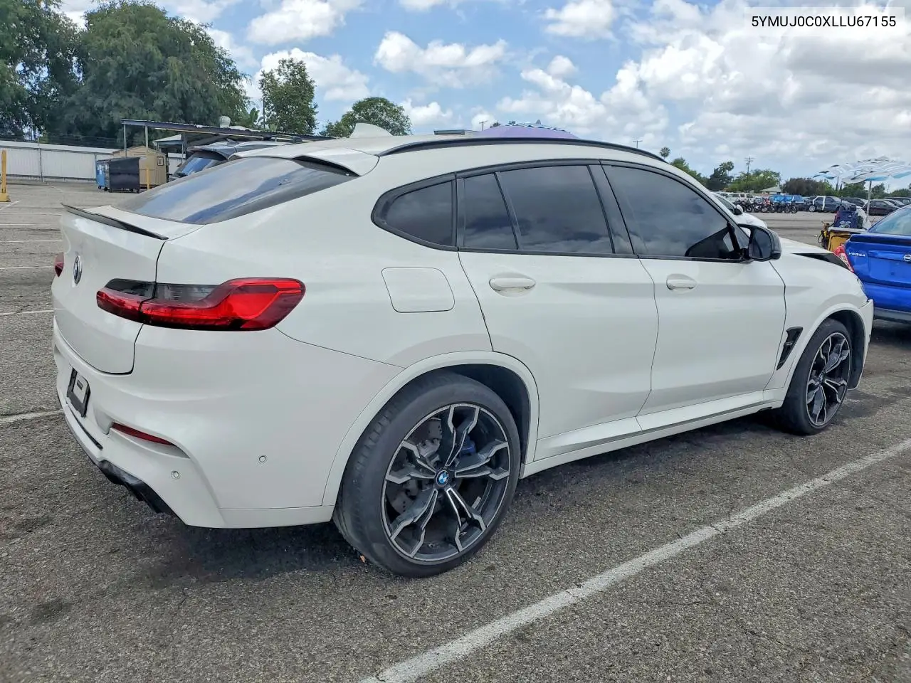 2020 BMW X4 M Competition VIN: 5YMUJ0C0XLLU67155 Lot: 54664146