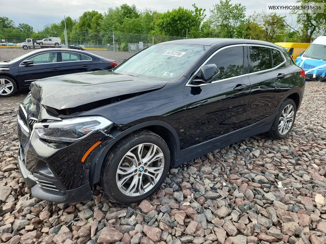 2020 BMW X2 Sdrive28I VIN: WBXYH9C05L5P15636 Lot: 54707216