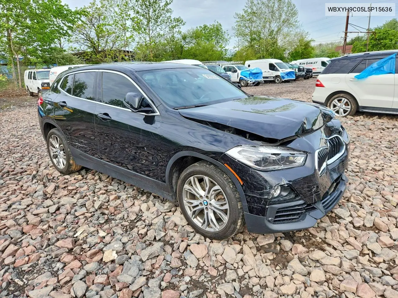 2020 BMW X2 Sdrive28I VIN: WBXYH9C05L5P15636 Lot: 54707216