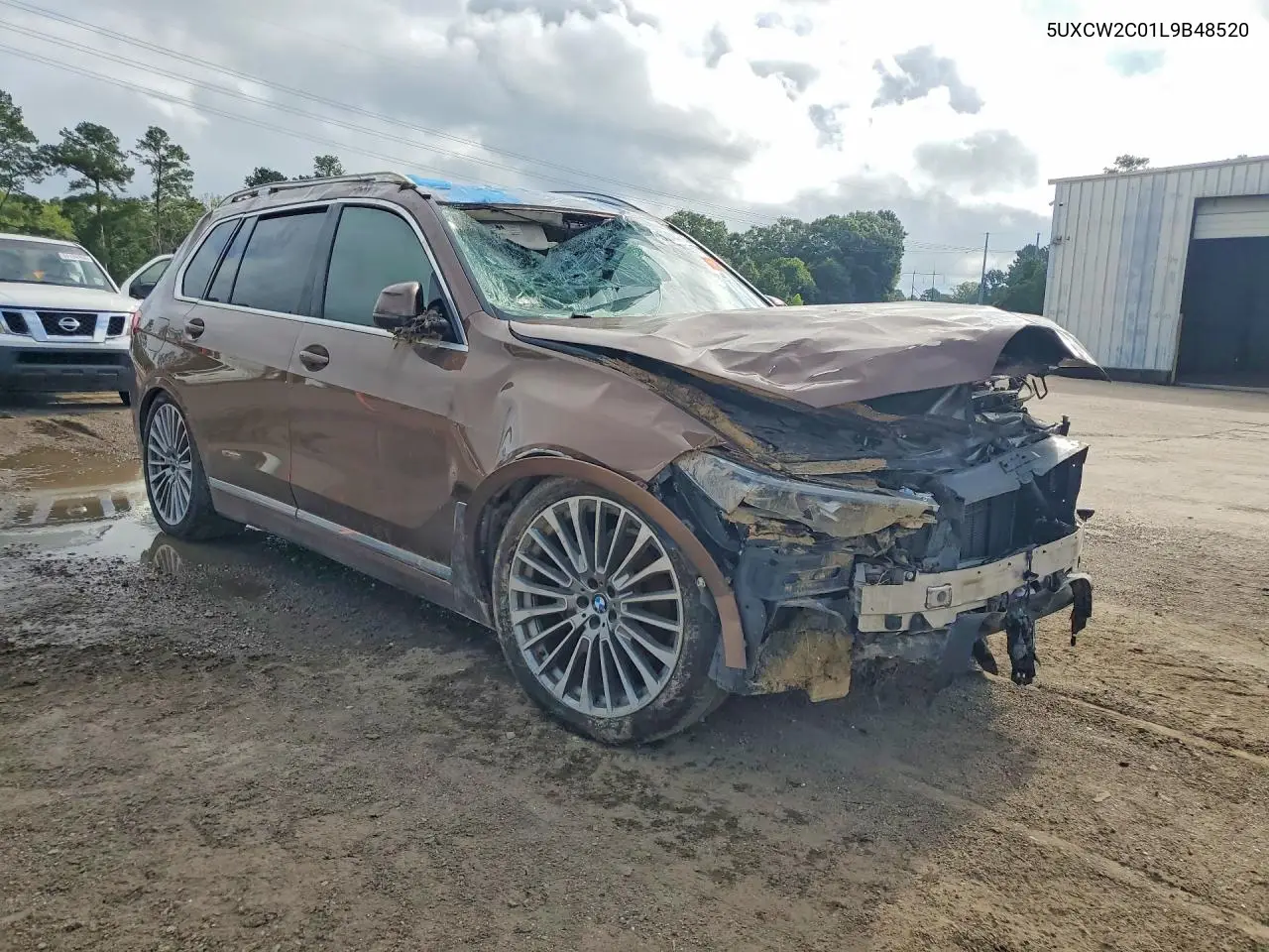 2020 BMW X7 xDrive40I VIN: 5UXCW2C01L9B48520 Lot: 55044706