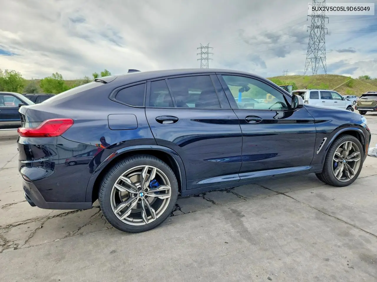 2020 BMW X4 xDrivem40I VIN: 5UX2V5C05L9D65049 Lot: 55068956