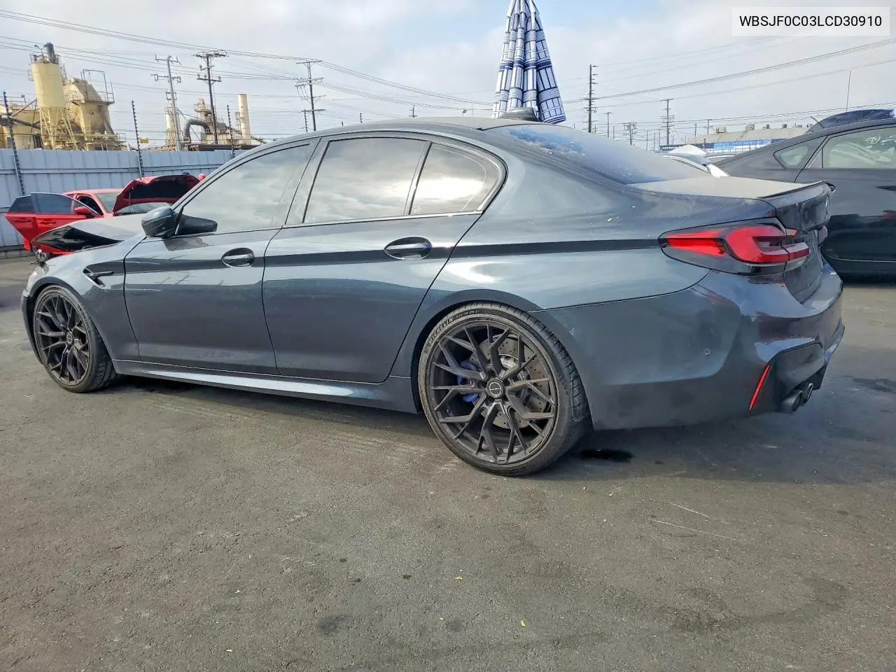 2020 BMW M5 Base VIN: WBSJF0C03LCD30910 Lot: 55947786