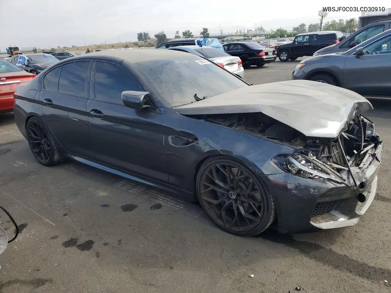 2020 BMW M5 Base VIN: WBSJF0C03LCD30910 Lot: 55947786