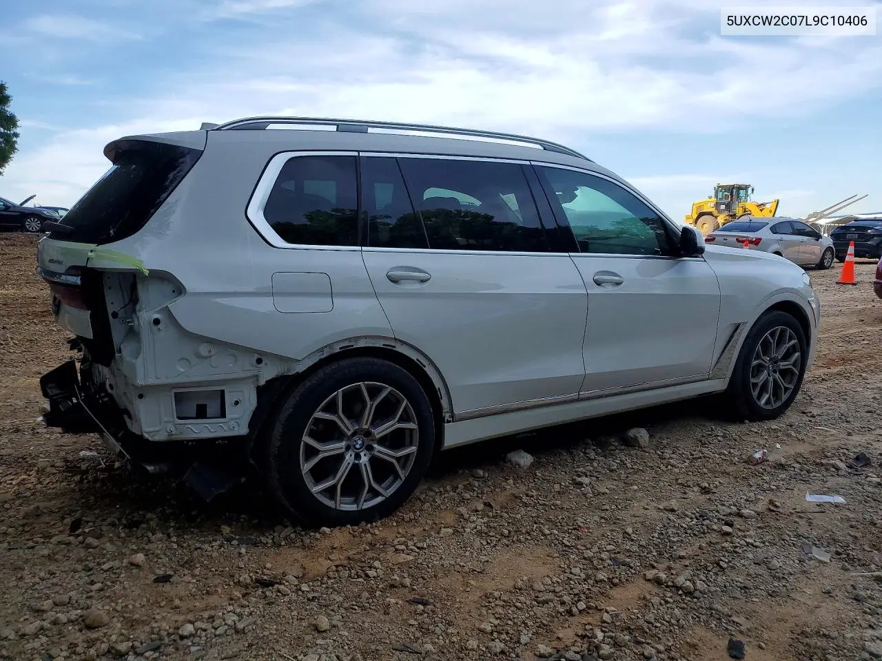2020 BMW X7 xDrive40I VIN: 5UXCW2C07L9C10406 Lot: 55971956