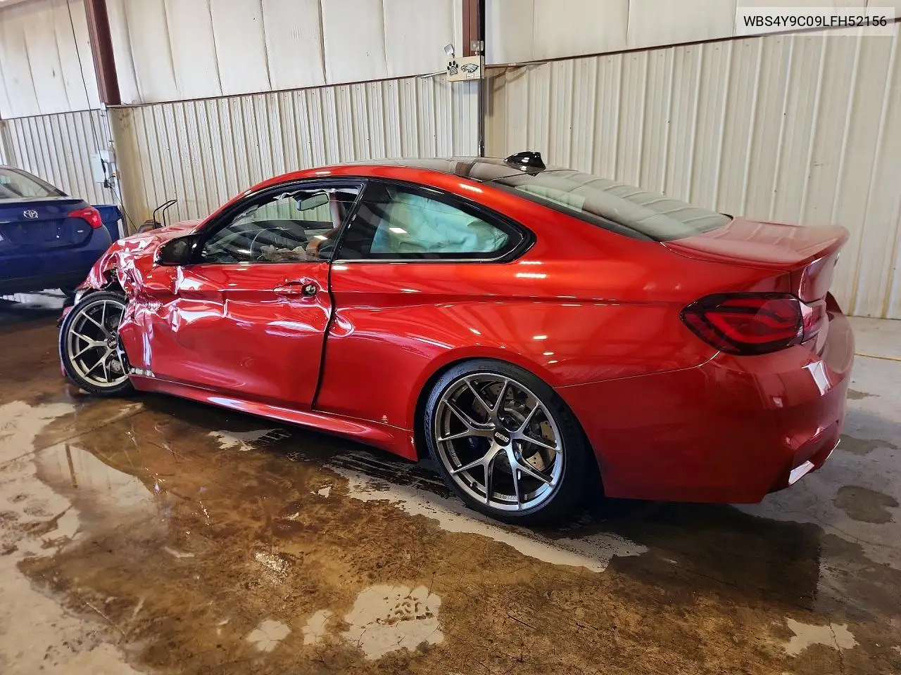 2020 BMW M4 VIN: WBS4Y9C09LFH52156 Lot: 56141846