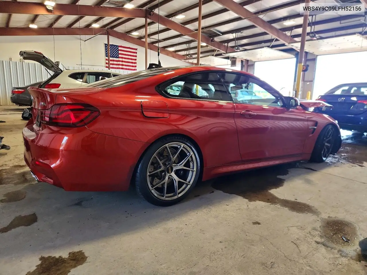 2020 BMW M4 VIN: WBS4Y9C09LFH52156 Lot: 56141846