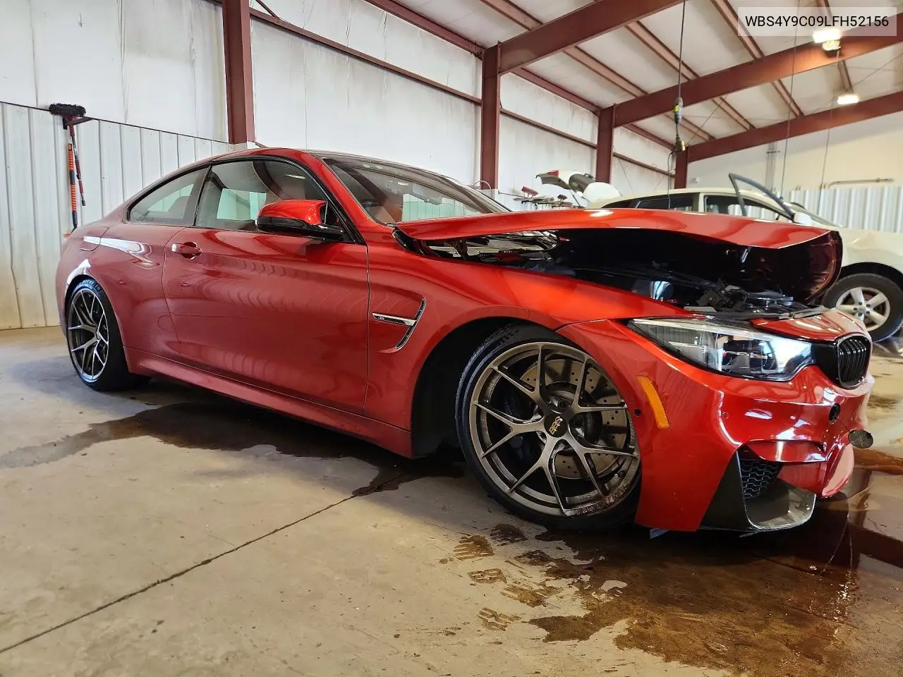 2020 BMW M4 VIN: WBS4Y9C09LFH52156 Lot: 56141846
