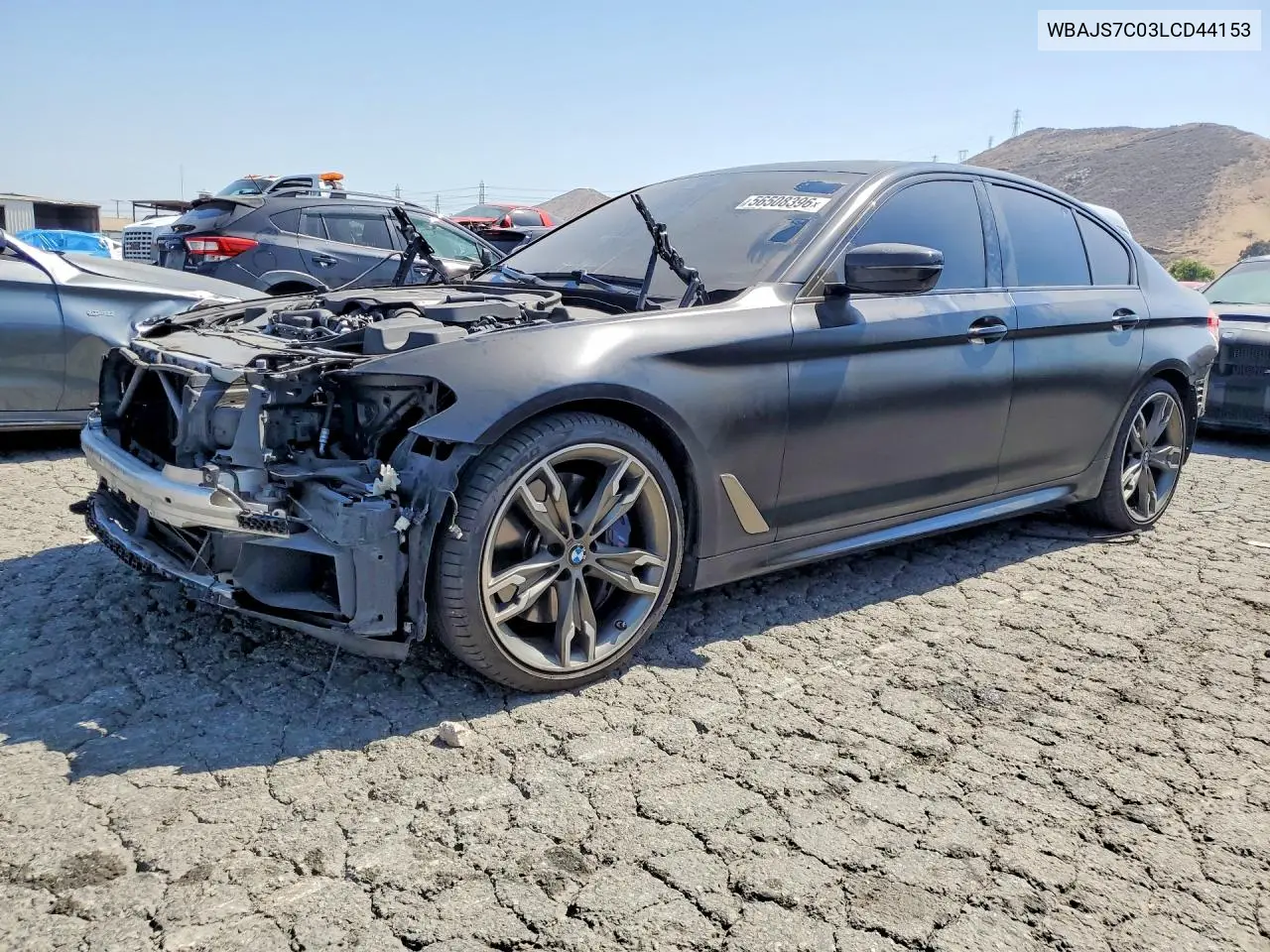 2020 BMW M550Xi VIN: WBAJS7C03LCD44153 Lot: 56508396