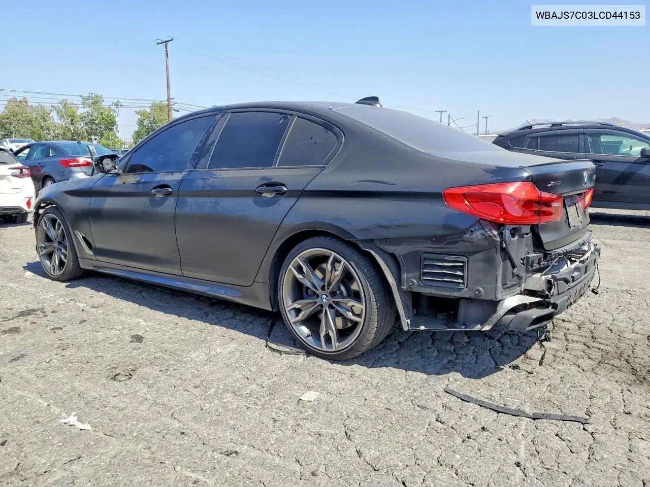 2020 BMW M550Xi VIN: WBAJS7C03LCD44153 Lot: 56508396