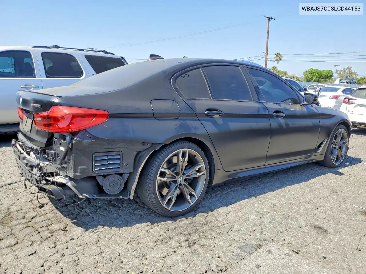 2020 BMW M550Xi VIN: WBAJS7C03LCD44153 Lot: 56508396