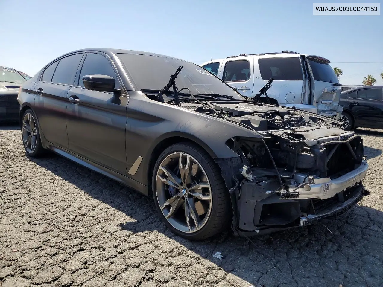 2020 BMW M550Xi VIN: WBAJS7C03LCD44153 Lot: 56508396