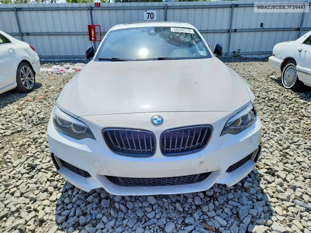 2020 BMW M240I VIN: WBA2J5C03L7F39447 Lot: 56582516