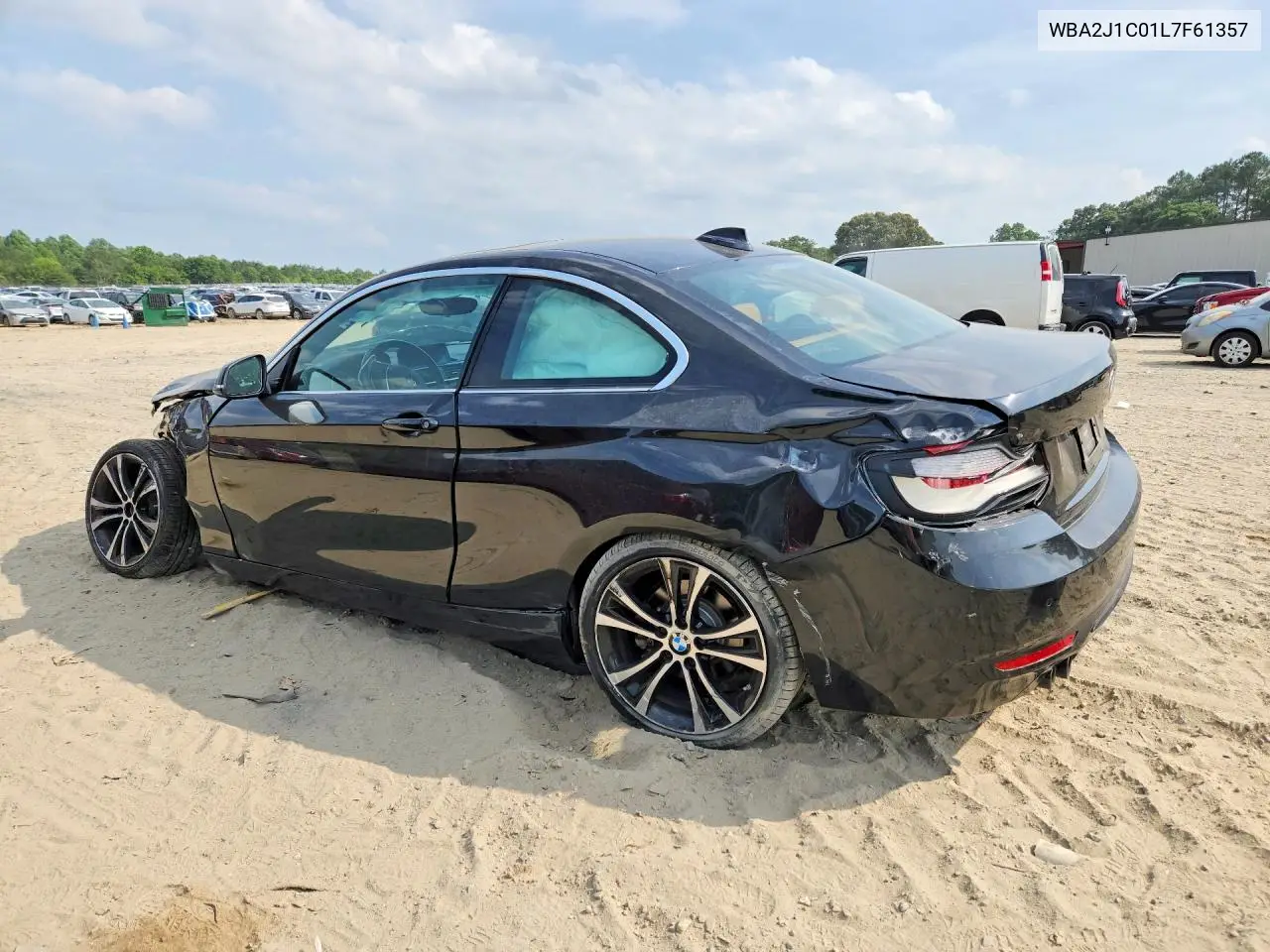 2020 BMW 230I VIN: WBA2J1C01L7F61357 Lot: 56607256