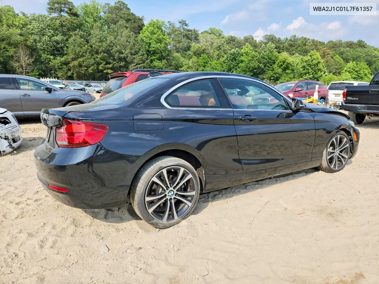 2020 BMW 230I VIN: WBA2J1C01L7F61357 Lot: 56607256