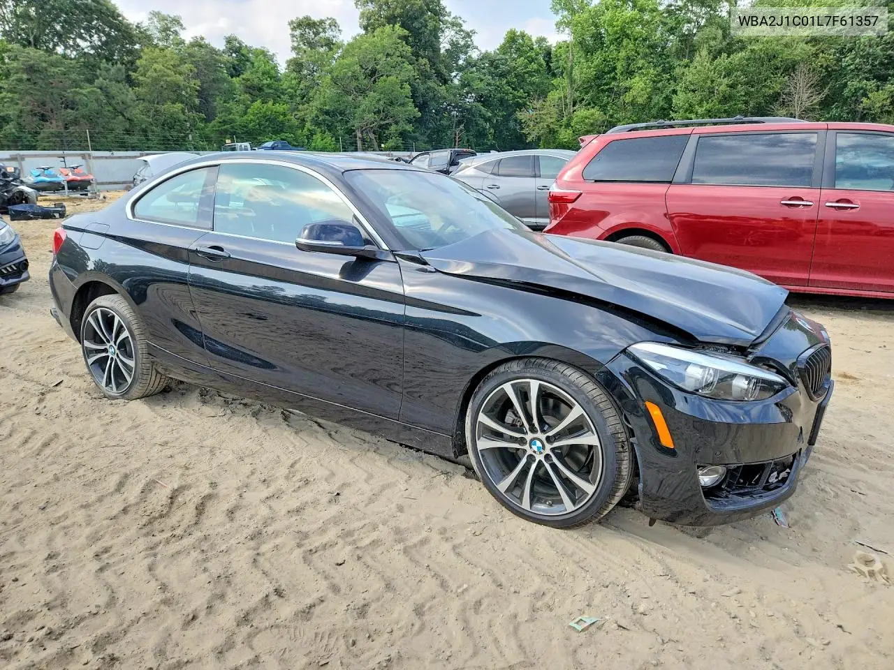 2020 BMW 230I VIN: WBA2J1C01L7F61357 Lot: 56607256