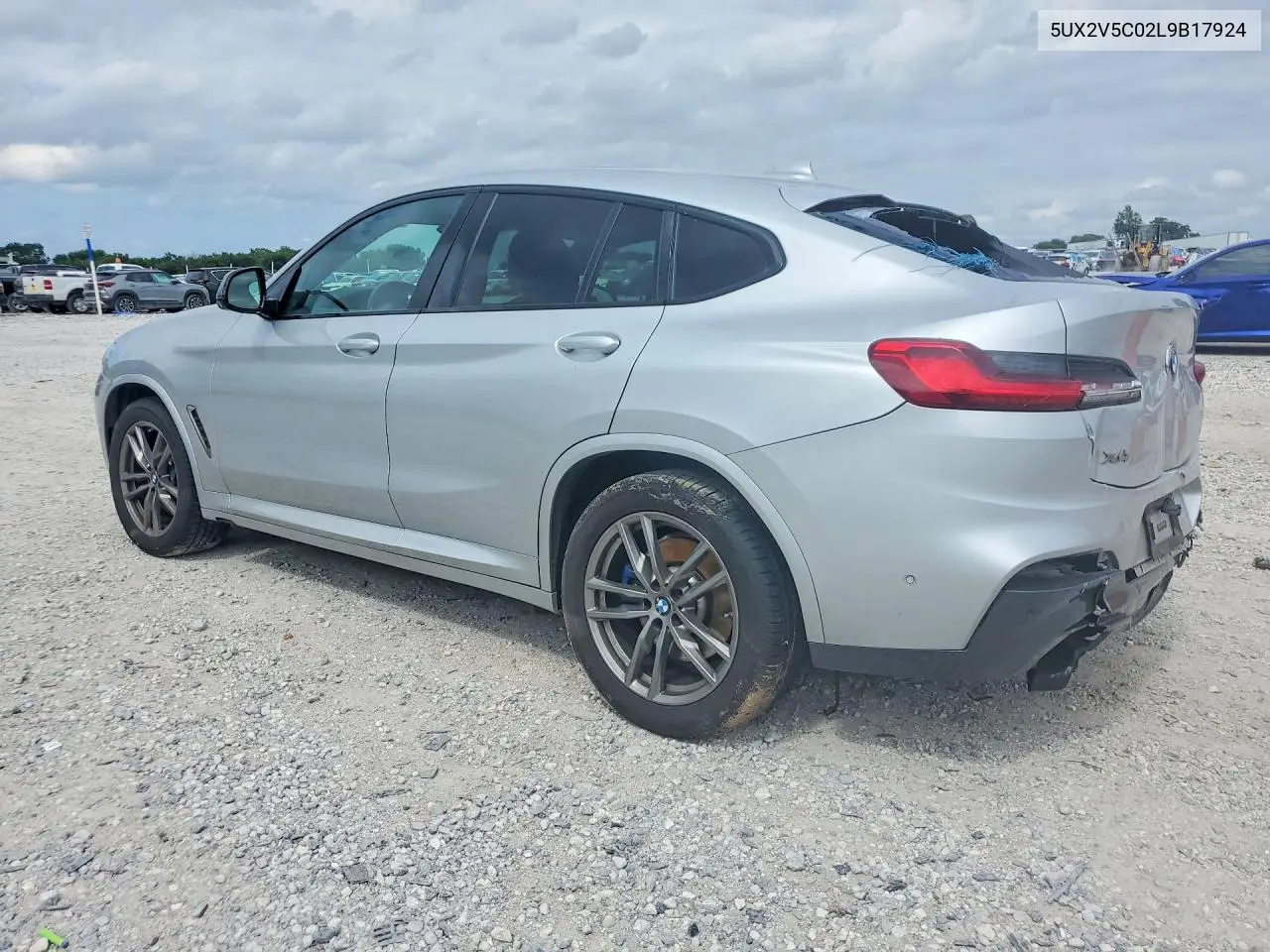 2020 BMW X4 xDrivem40I VIN: 5UX2V5C02L9B17924 Lot: 56808016