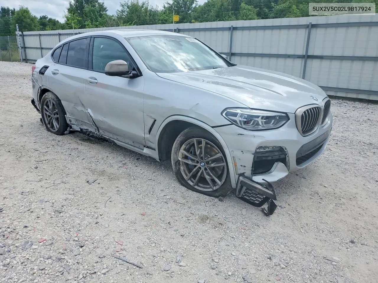 2020 BMW X4 xDrivem40I VIN: 5UX2V5C02L9B17924 Lot: 56808016