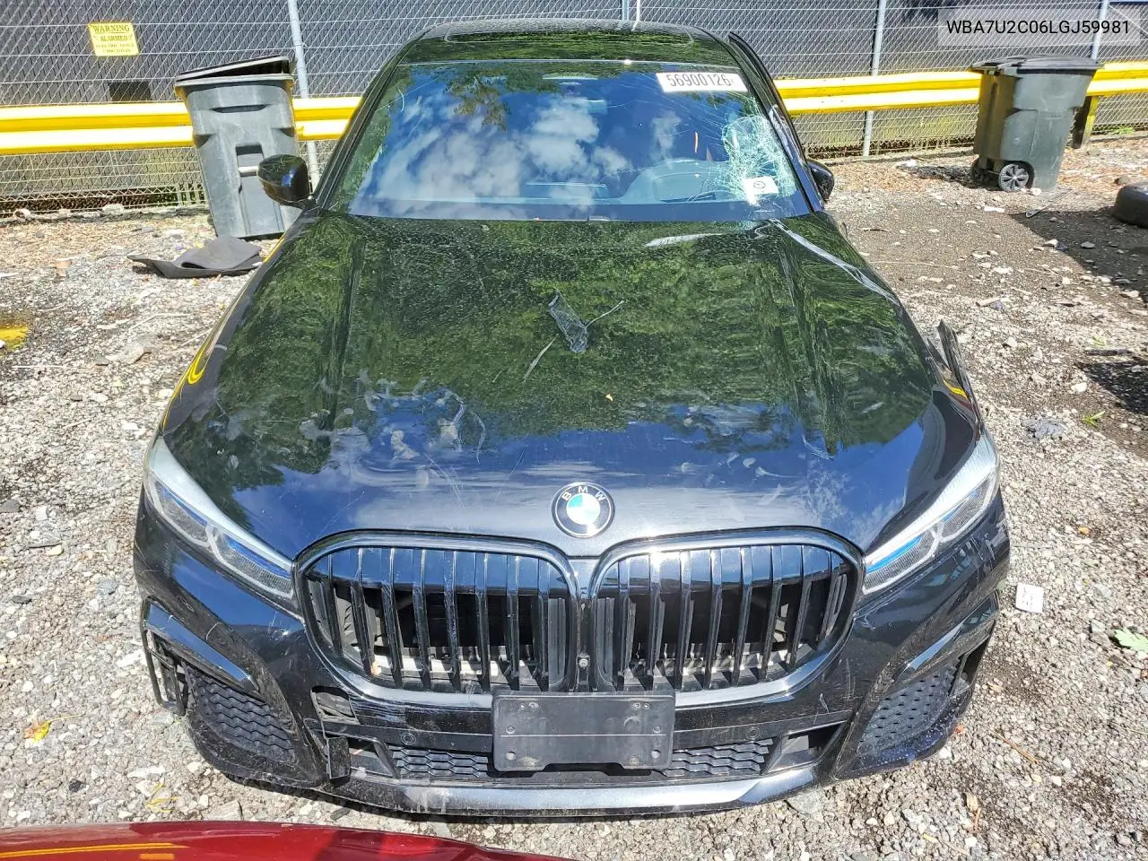 2020 BMW 750 Xi VIN: WBA7U2C06LGJ59981 Lot: 56900126