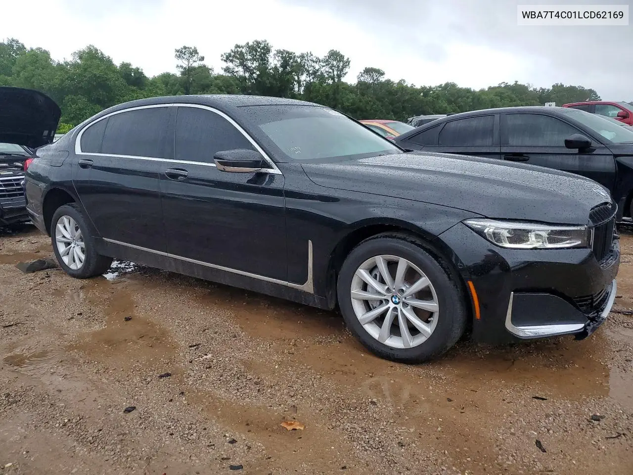 2020 BMW 740 Xi VIN: WBA7T4C01LCD62169 Lot: 57205466