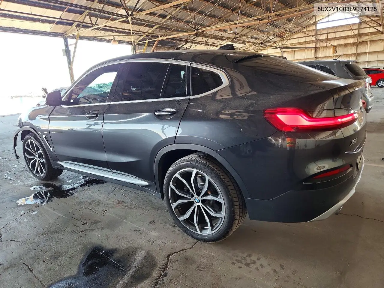 2020 BMW X4 xDrive30I VIN: 5UX2V1C03L9B74125 Lot: 57239886