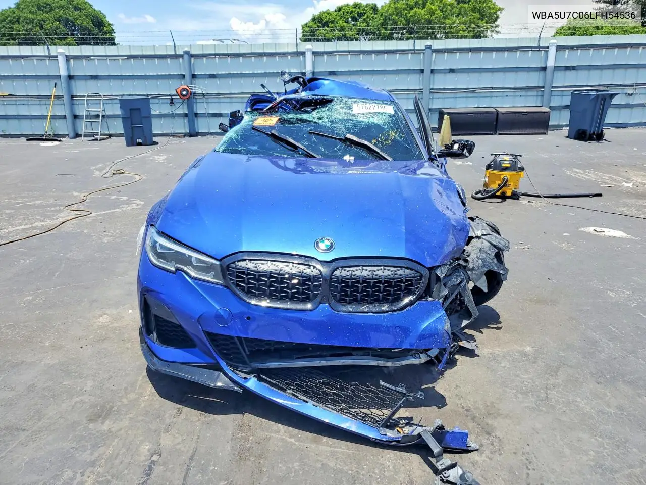 2020 BMW M340I VIN: WBA5U7C06LFH54536 Lot: 57622786