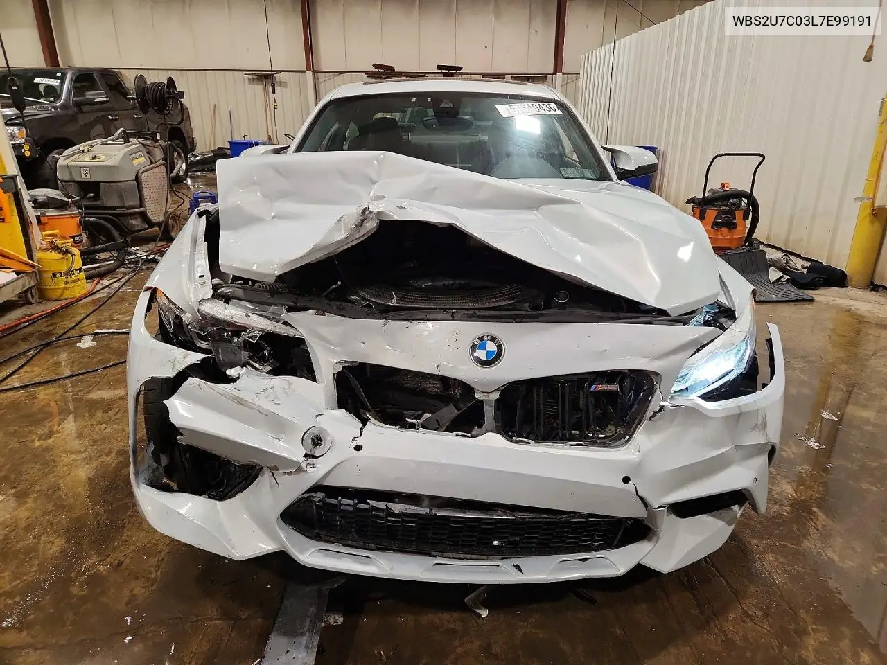 2020 BMW M2 Competition VIN: WBS2U7C03L7E99191 Lot: 57649436