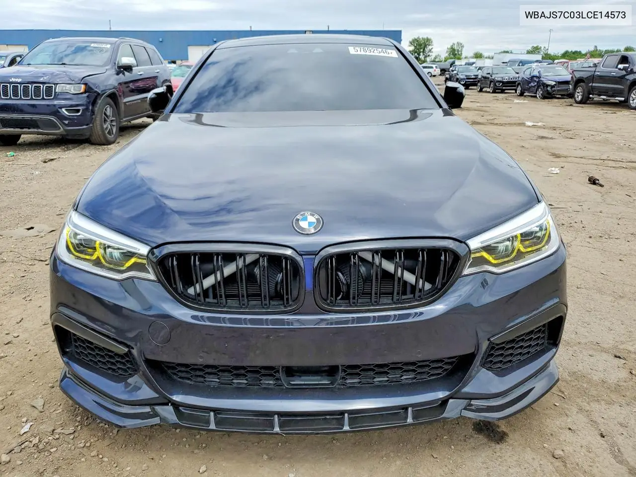 2020 BMW M550Xi VIN: WBAJS7C03LCE14573 Lot: 57892546