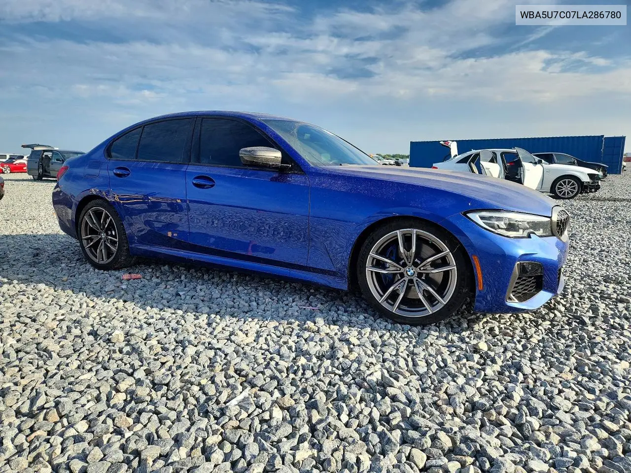 2020 BMW M340I VIN: WBA5U7C07LA286780 Lot: 58019126
