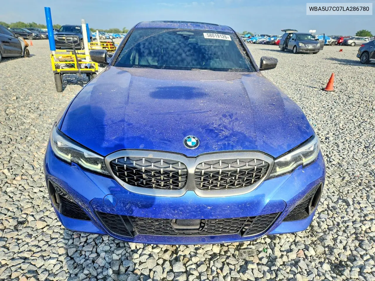 2020 BMW M340I VIN: WBA5U7C07LA286780 Lot: 58019126