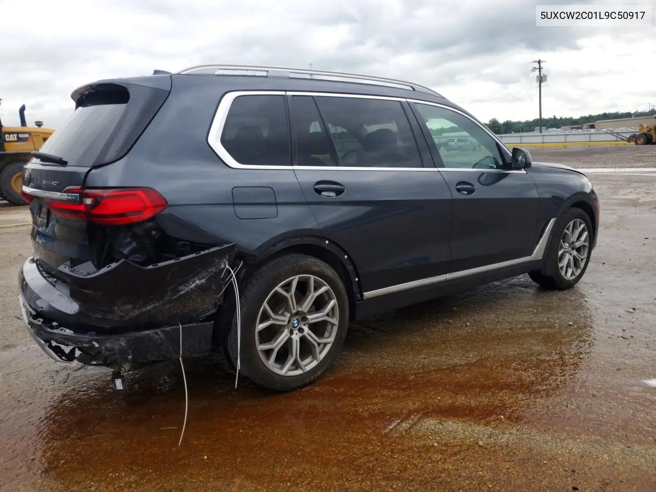 2020 BMW X7 xDrive40I VIN: 5UXCW2C01L9C50917 Lot: 58094376