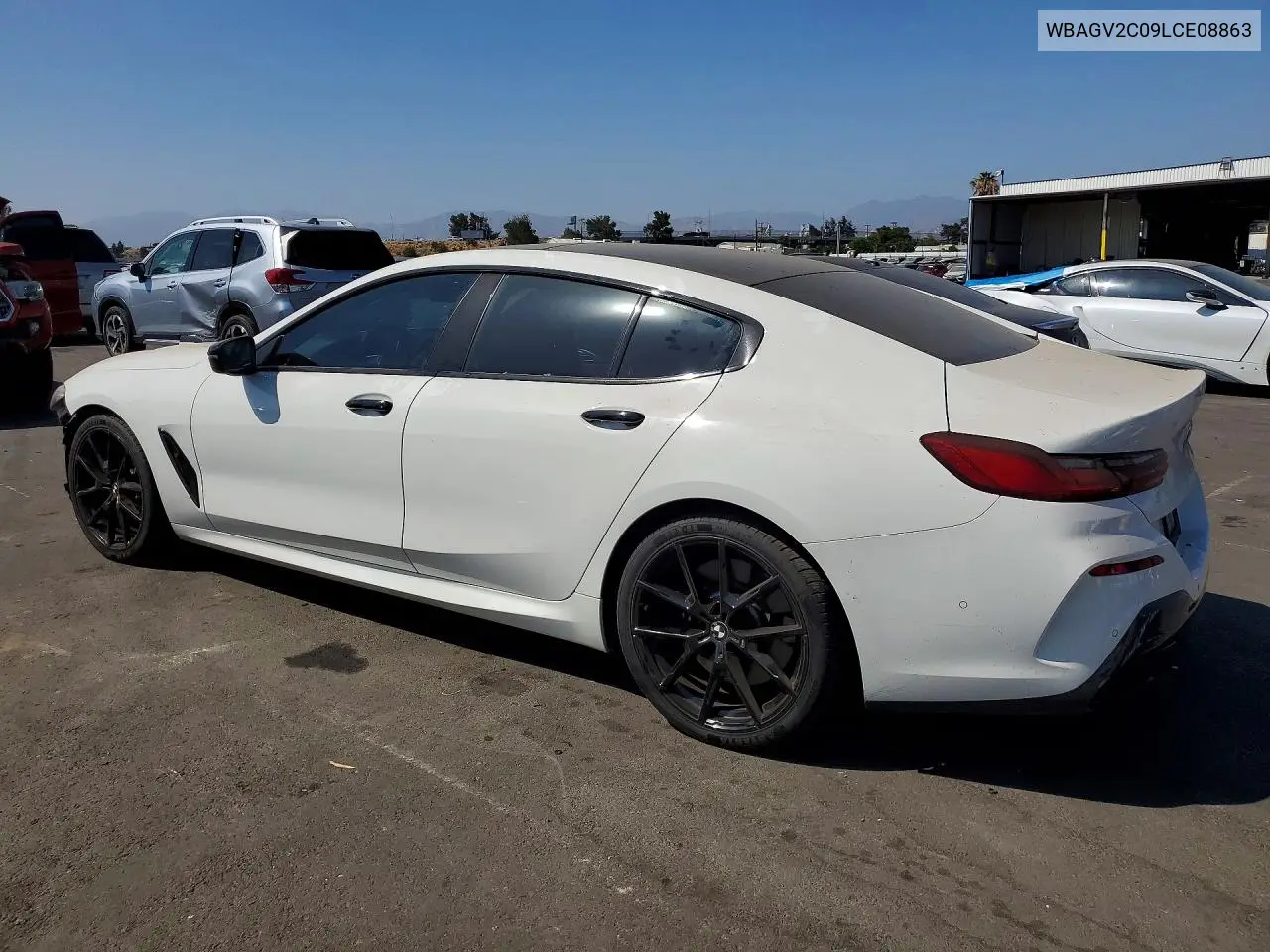 2020 BMW 840I VIN: WBAGV2C09LCE08863 Lot: 58142846