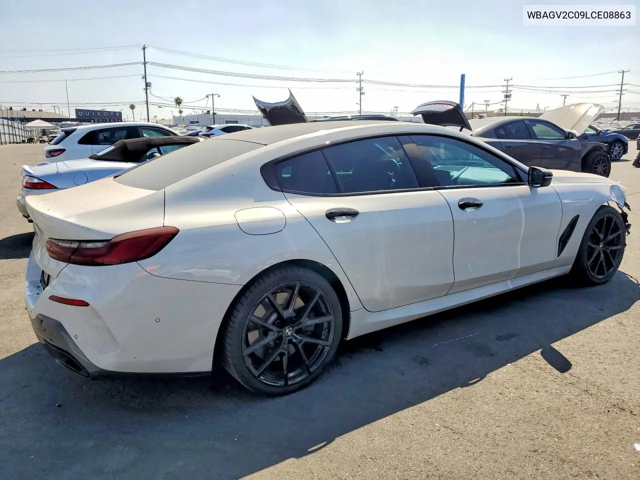 2020 BMW 840I VIN: WBAGV2C09LCE08863 Lot: 58142846