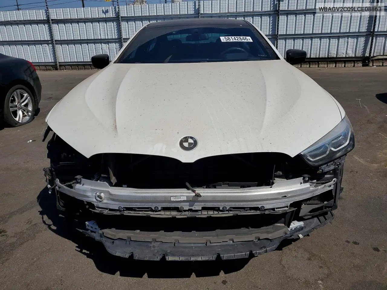 2020 BMW 840I VIN: WBAGV2C09LCE08863 Lot: 58142846