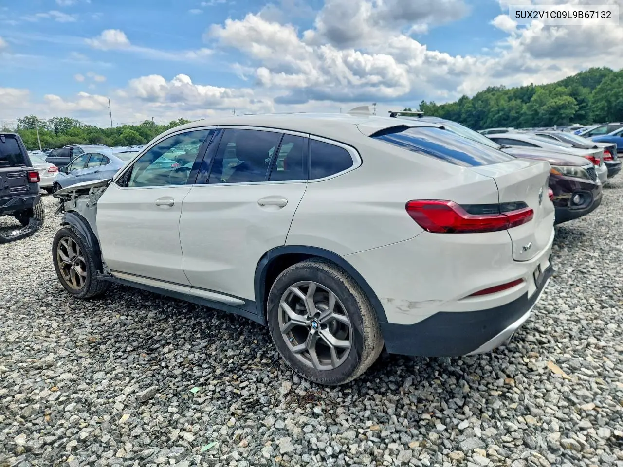 2020 BMW X4 xDrive30I VIN: 5UX2V1C09L9B67132 Lot: 58529346