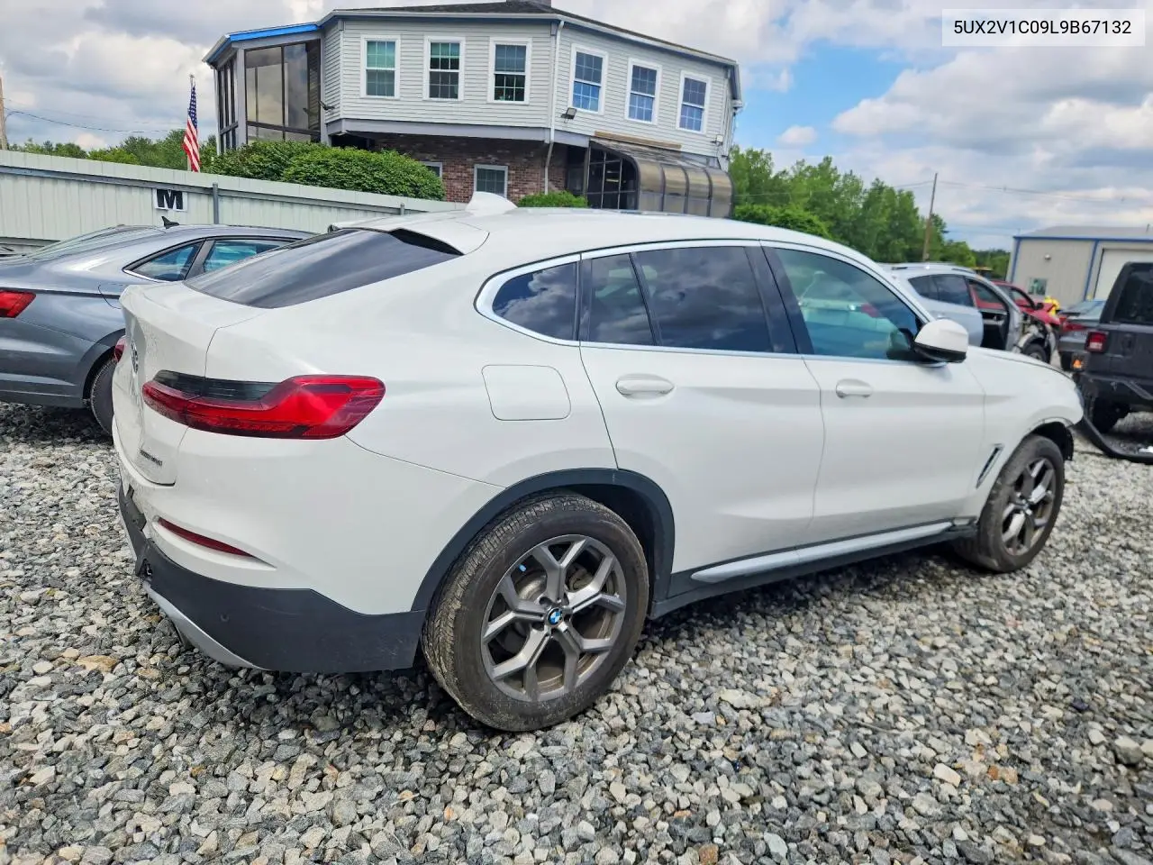 2020 BMW X4 xDrive30I VIN: 5UX2V1C09L9B67132 Lot: 58529346