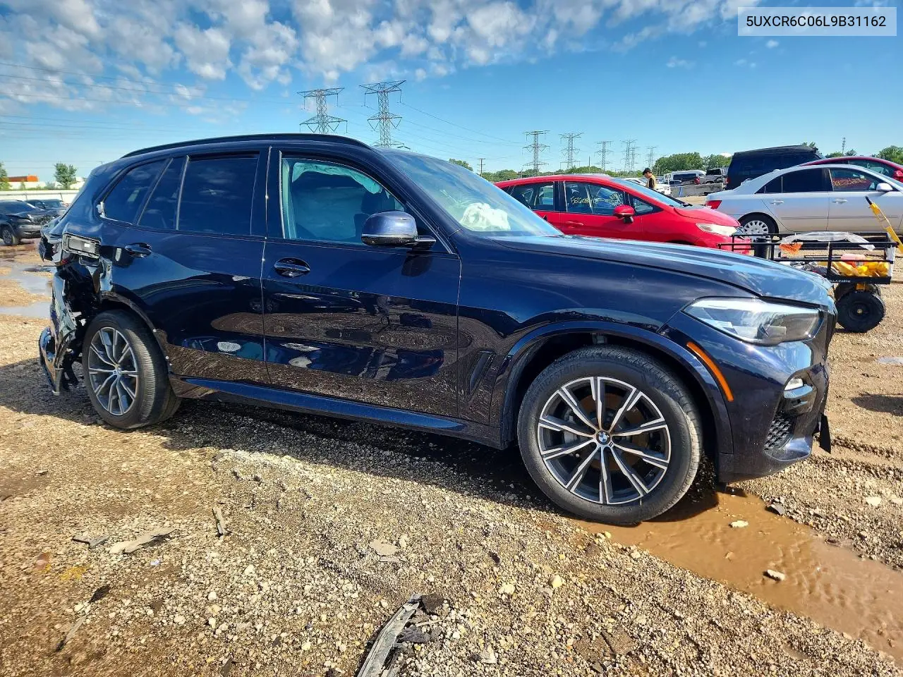 2020 BMW X5 xDrive40I VIN: 5UXCR6C06L9B31162 Lot: 58575136