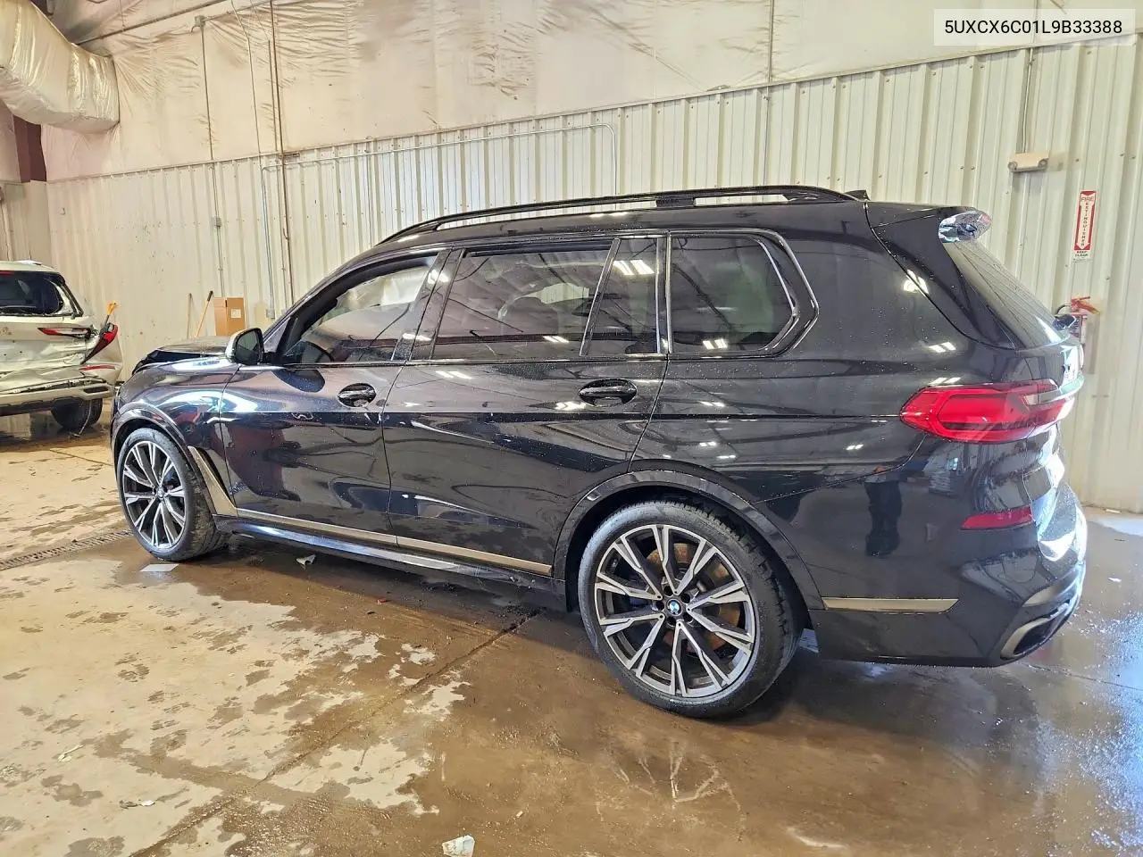 2020 BMW X7 M50I VIN: 5UXCX6C01L9B33388 Lot: 58615926