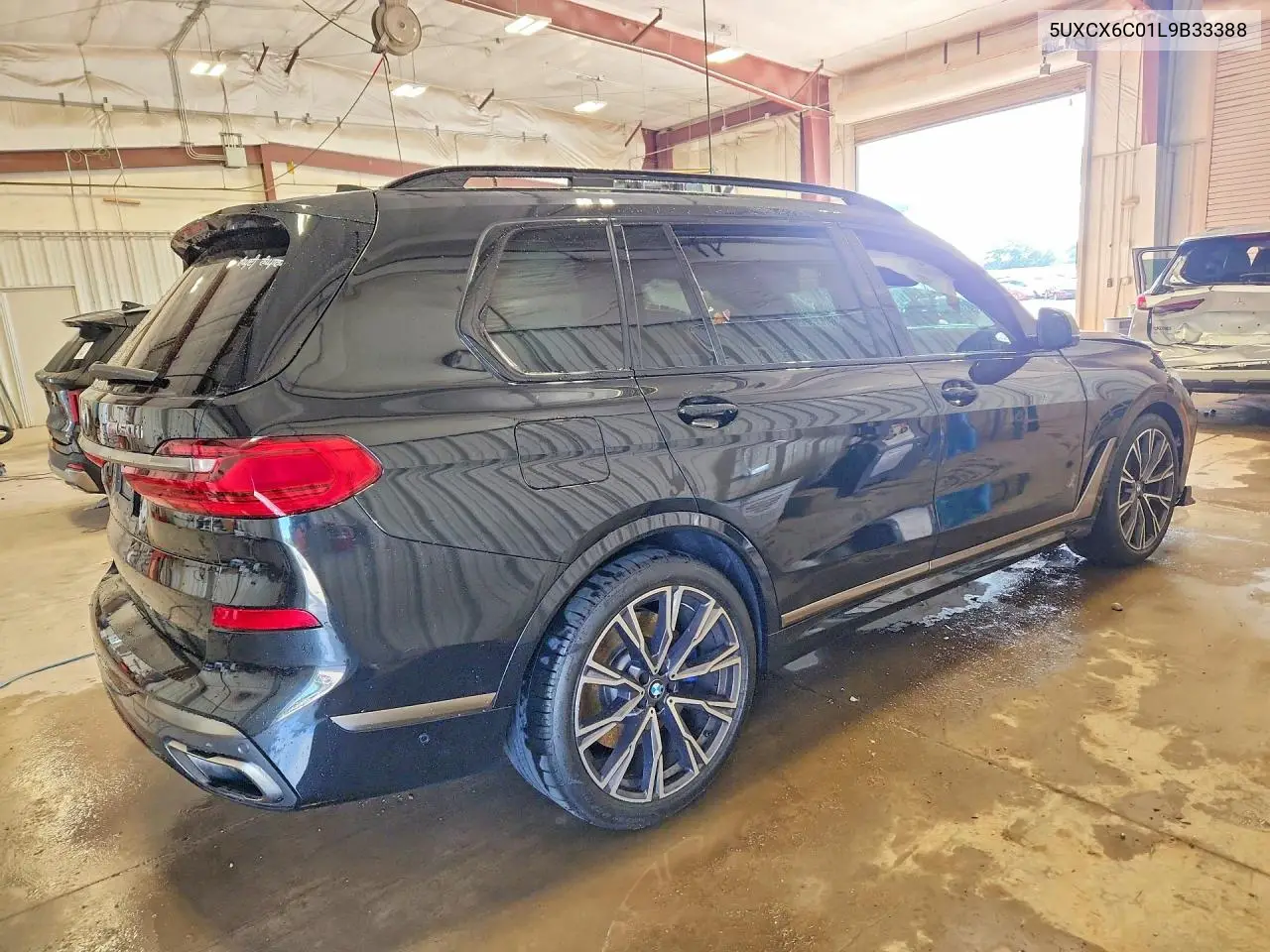 2020 BMW X7 M50I VIN: 5UXCX6C01L9B33388 Lot: 58615926