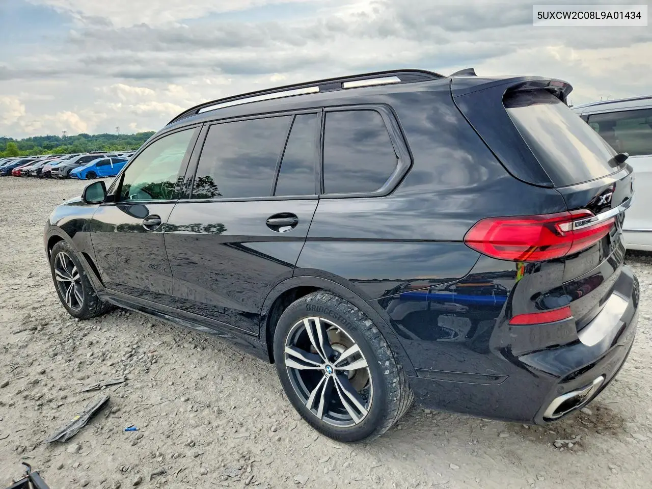 2020 BMW X7 xDrive40I VIN: 5UXCW2C08L9A01434 Lot: 58847366